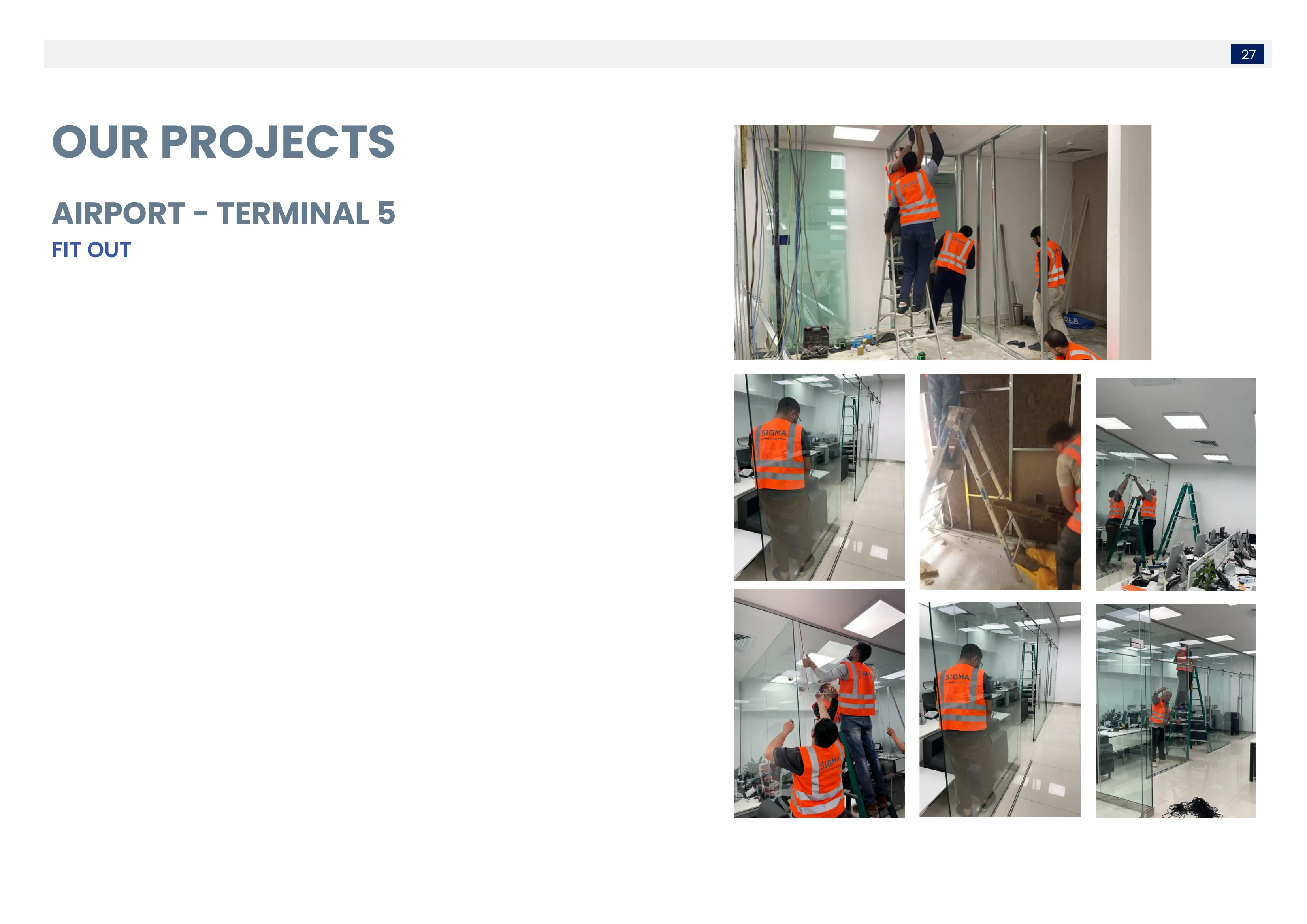 Airport Terminal 5 Fit-out