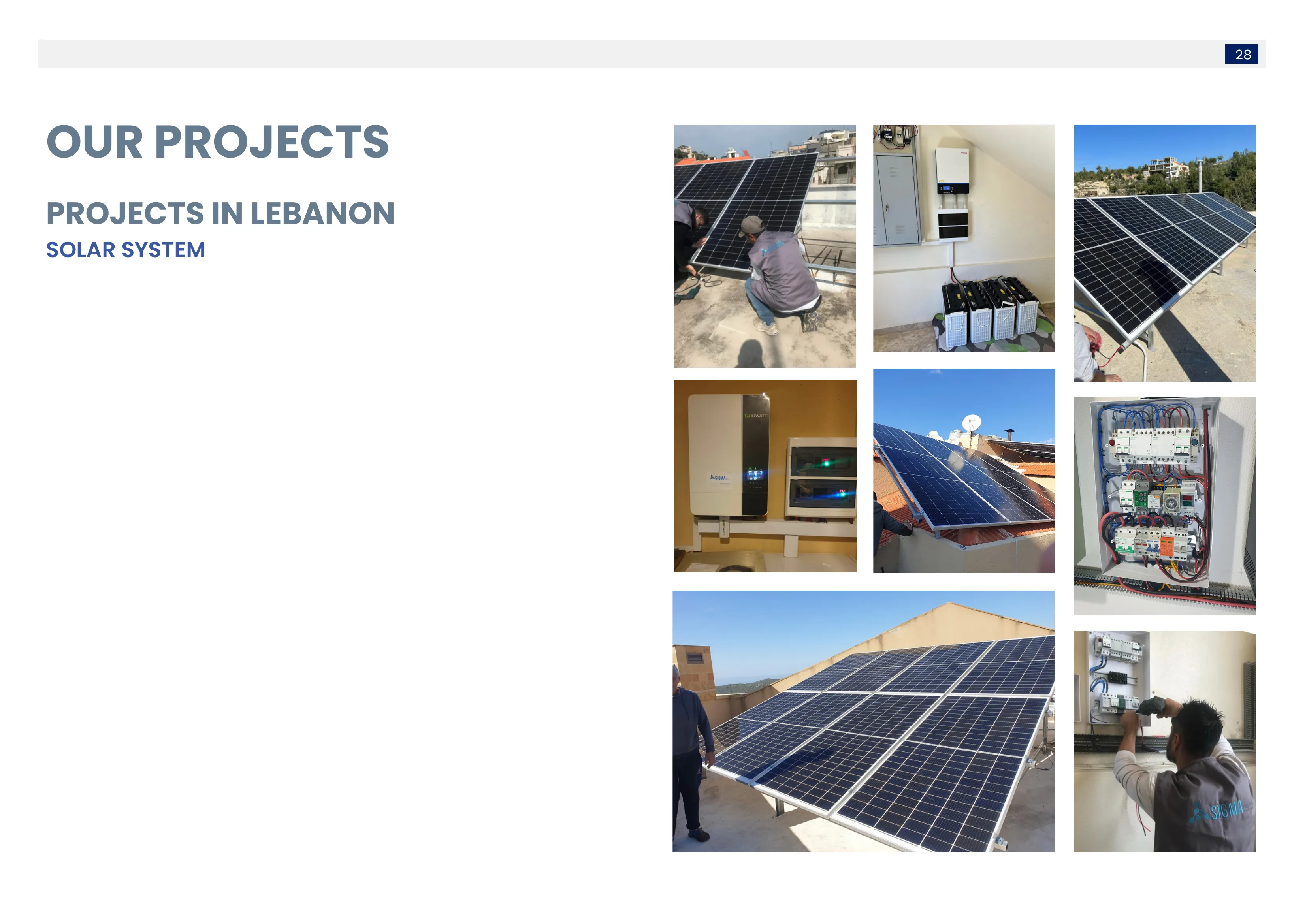 Solar System Installation Lebanon
